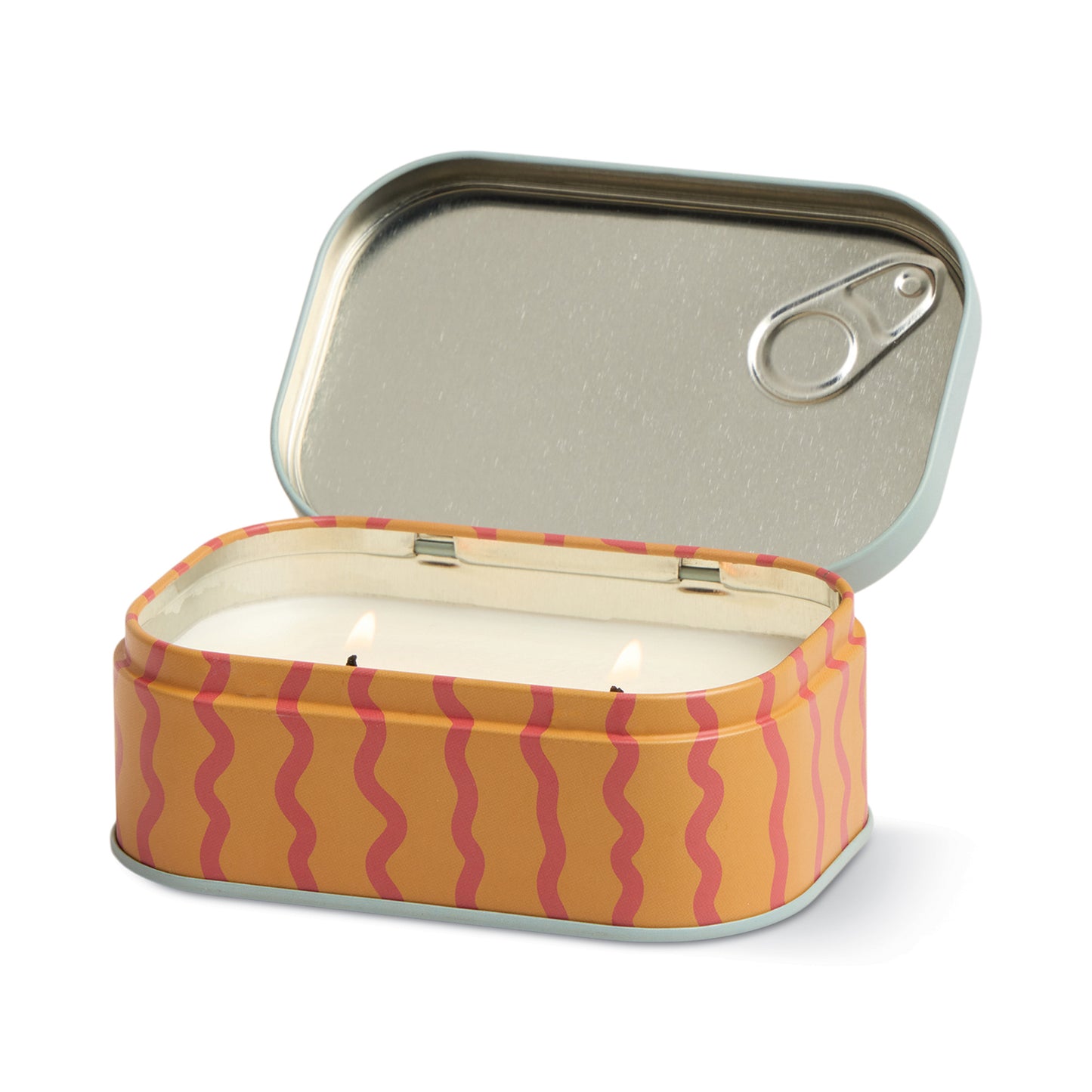 Bistro Orange Printed Tin Candle - Orange Citrus Spritz