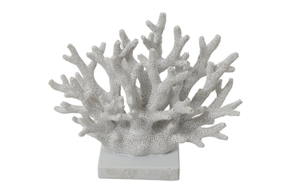 White Decorative Faux Coral
