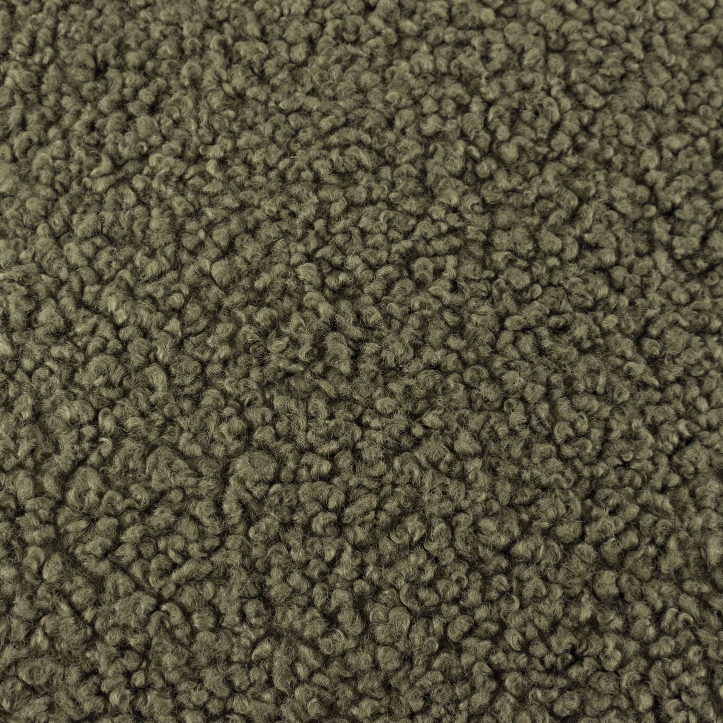 Cabu Chunky Boucle Cushion - Khaki