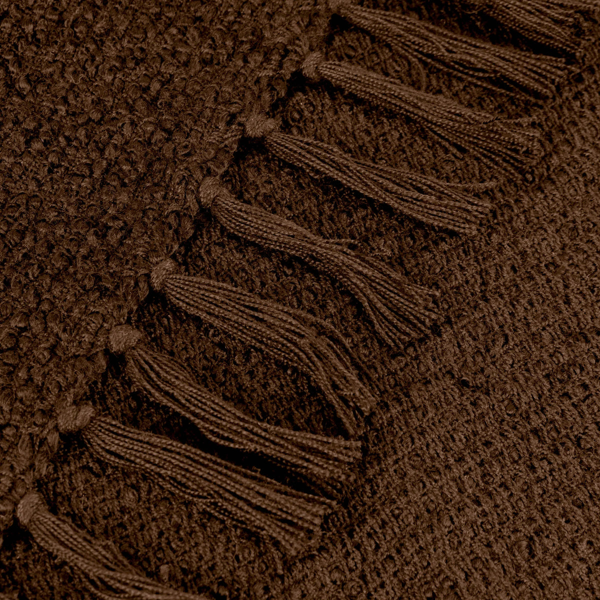 Candar Textured Boucle Throw - Coco
