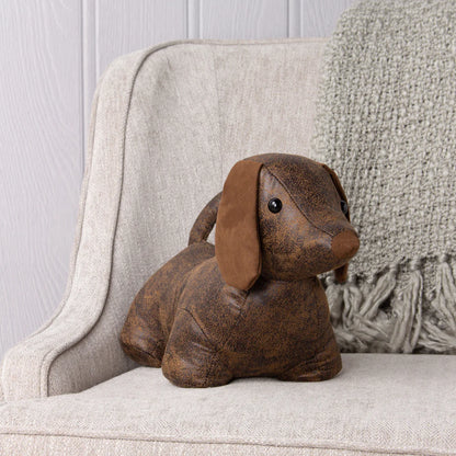 Chocolate Daschund Door Stop