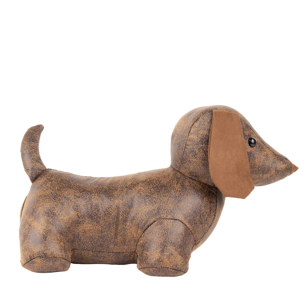 Chocolate Daschund Door Stop