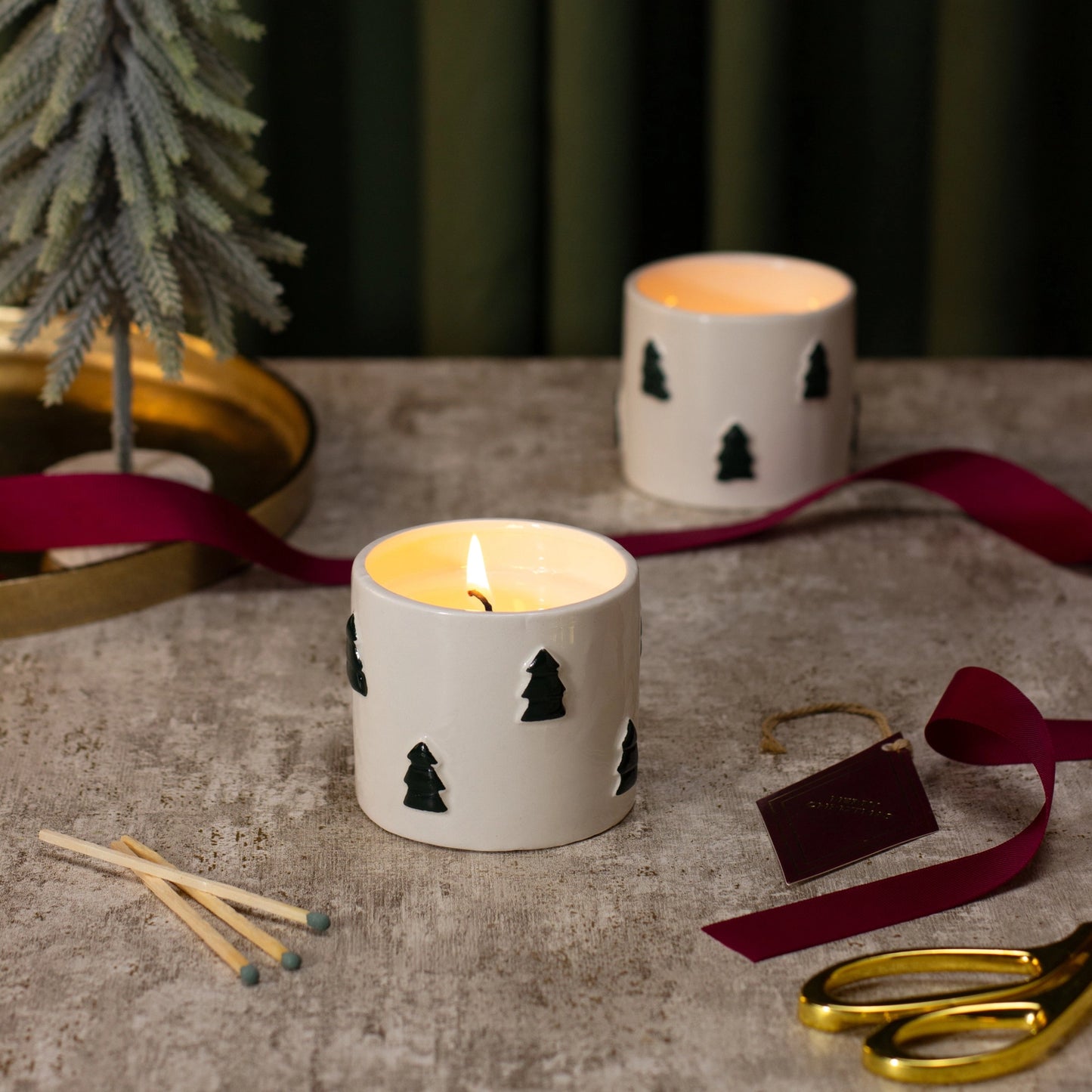 Christmas Spruce Candle - Cypress & Fig