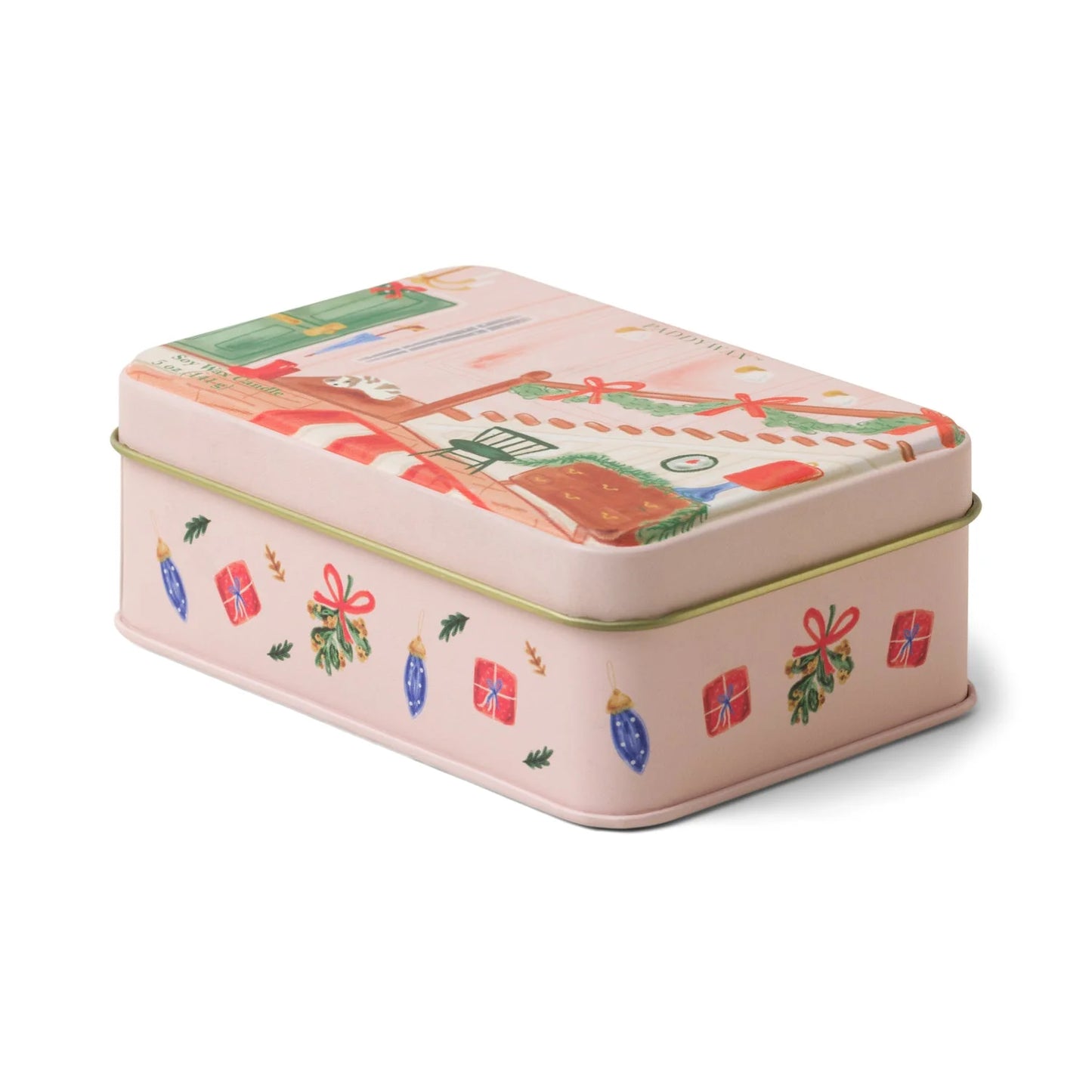 Staircase Christmas Tin - Wassail