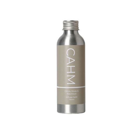 CAHM Citrus, Musk & Patchouli Luxury Reed Diffuser Refill 150ml