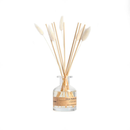 CAHM Citrus, Musk & Patchouli Clear Reed Diffuser