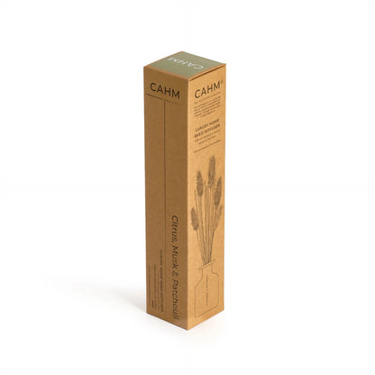 CAHM Citrus, Musk & Patchouli Clear Reed Diffuser