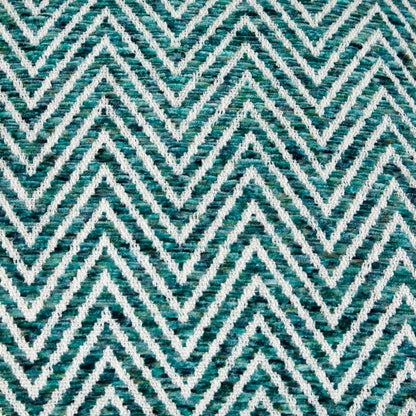 Croft Twill Woven Cushion - Teal