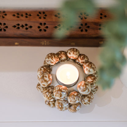 Mushroom Candle Holder