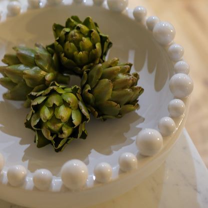 Green Faux Artichoke Head