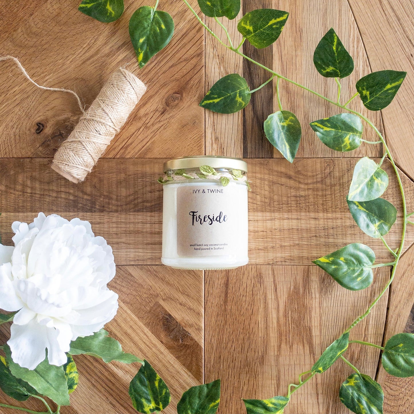 Fireside Luxury Candle from Ivy & Twine