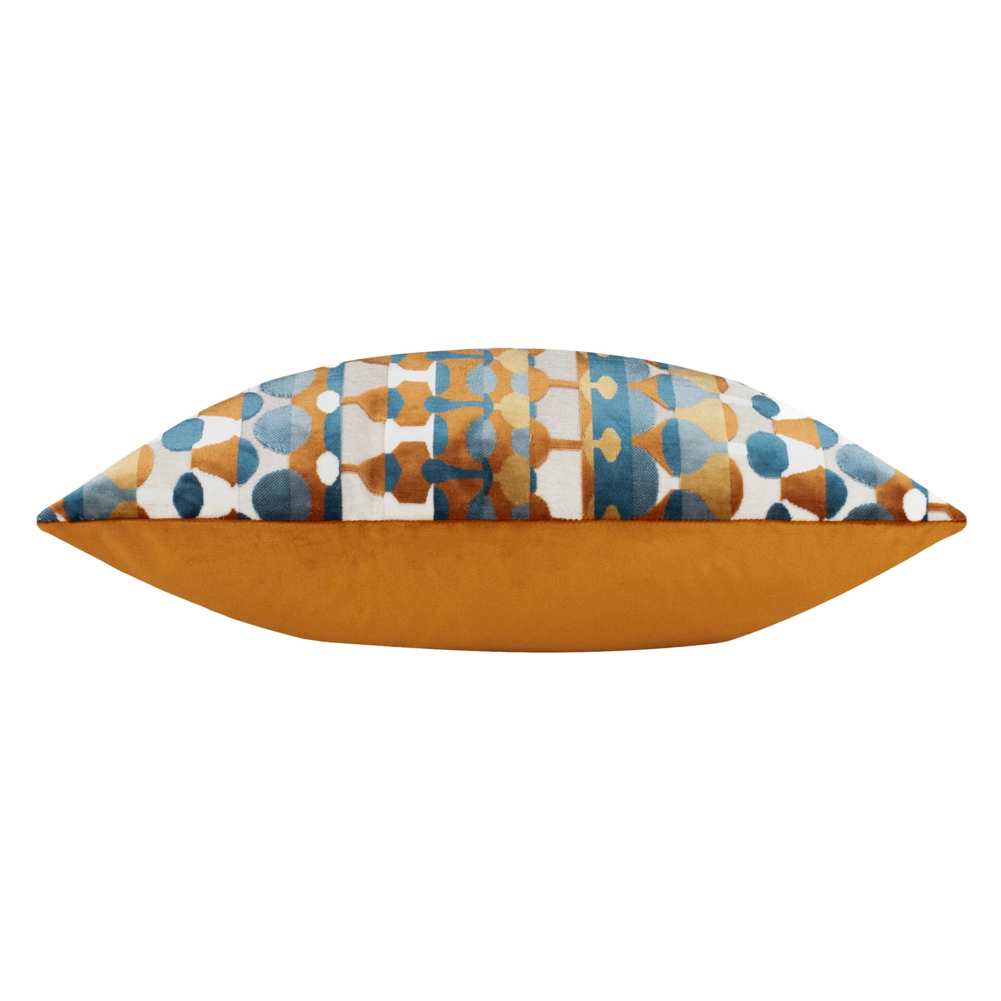 Ginger Metro Abstract Velvet Jacquard Rectangular Cushion