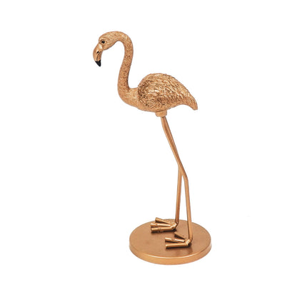 Small Gold Flamingo