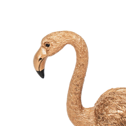 Small Gold Flamingo