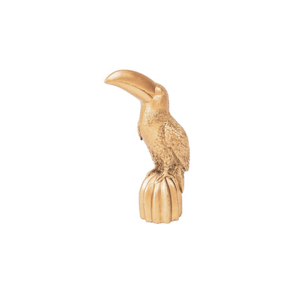 Gold Toucan Figure