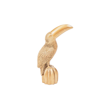 Gold Toucan Figure