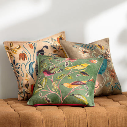 Holland Park Cushion in Saffron