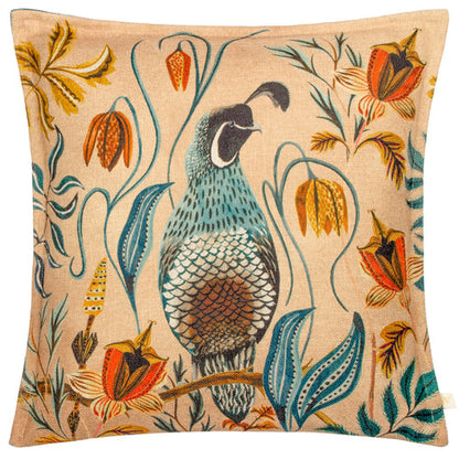 Holland Park Fritillaria Cushion in Multicolour