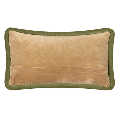 Huxley Cotton Velvet Cushion – Cinnamon