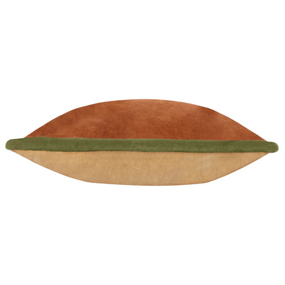 Huxley Cotton Velvet Cushion – Cinnamon