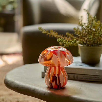 Abigail Ahern Mushroom Cordless Led Lamp - Coral