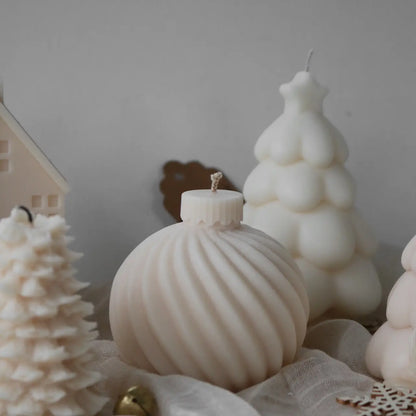 Large Bauble Candle