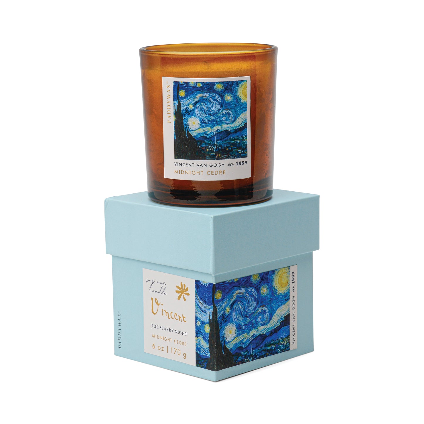 Van Gogh ' The Starry Night' 80ml Diffuser - Midnight Cedre