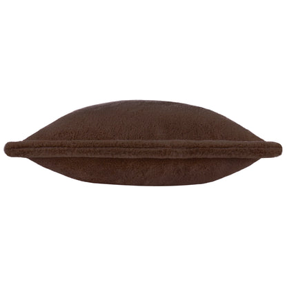 Kallu Faux Fur Cushion – Chocolate