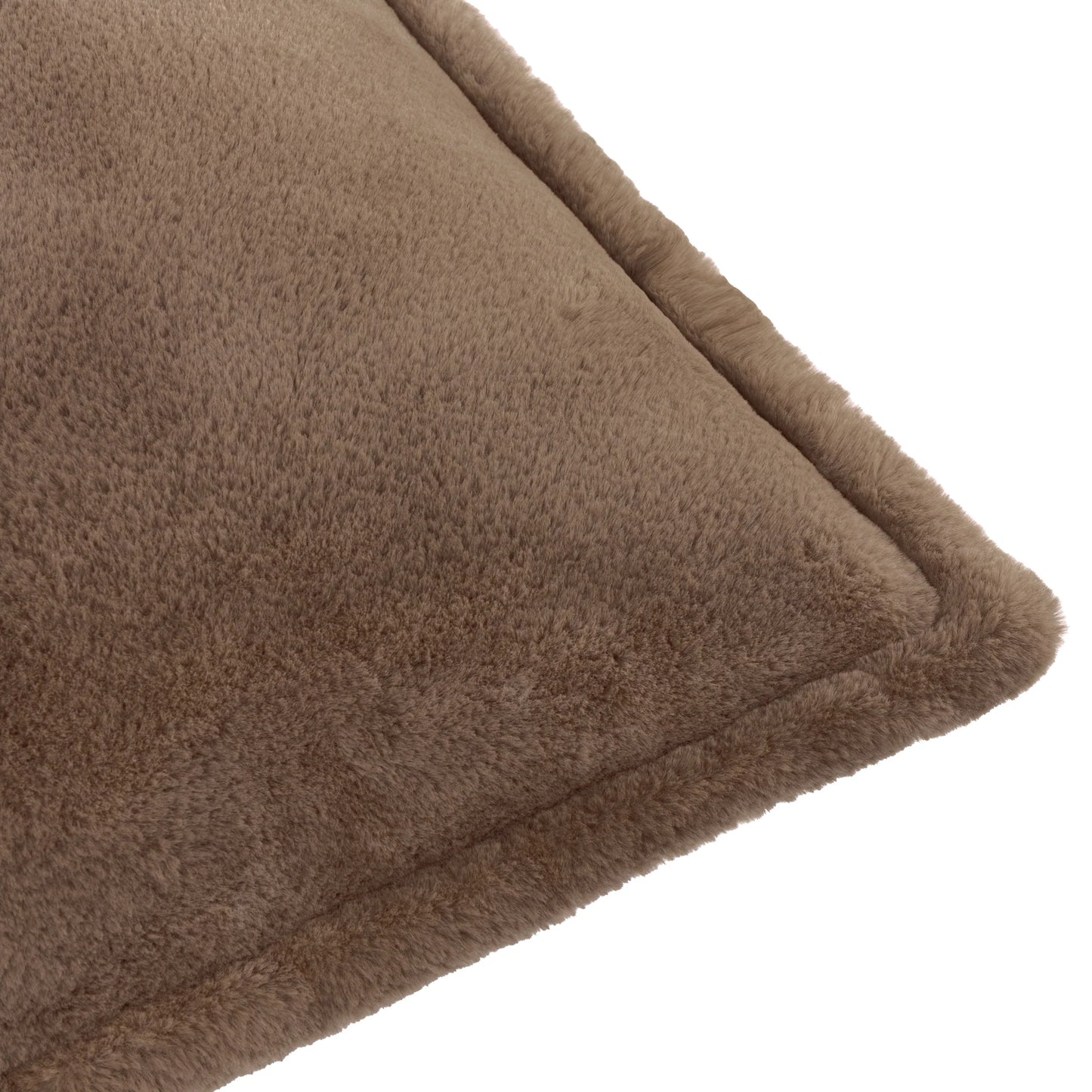 Kallu Faux Fur Cushion – Mocha