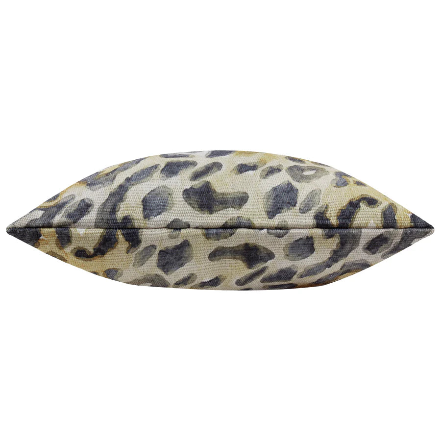 Leopard Print Woven Outdoor Cushion