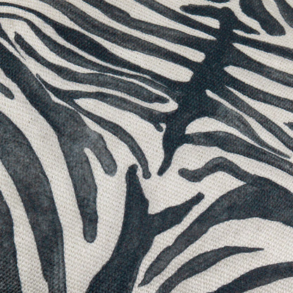 Zebra Print Woven Outdoor Cushion