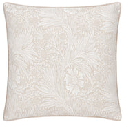 Marigold Piped Jacquard Cushion Stone