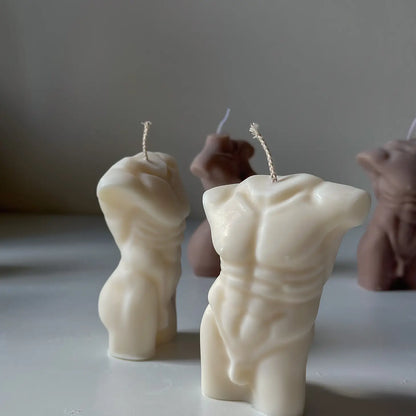 Naked Man Candle