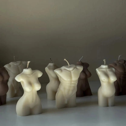 Naked Man Candle