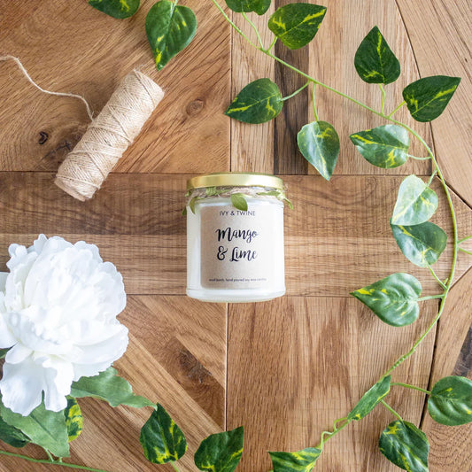 Mango & Lime Candle from Ivy & Twine