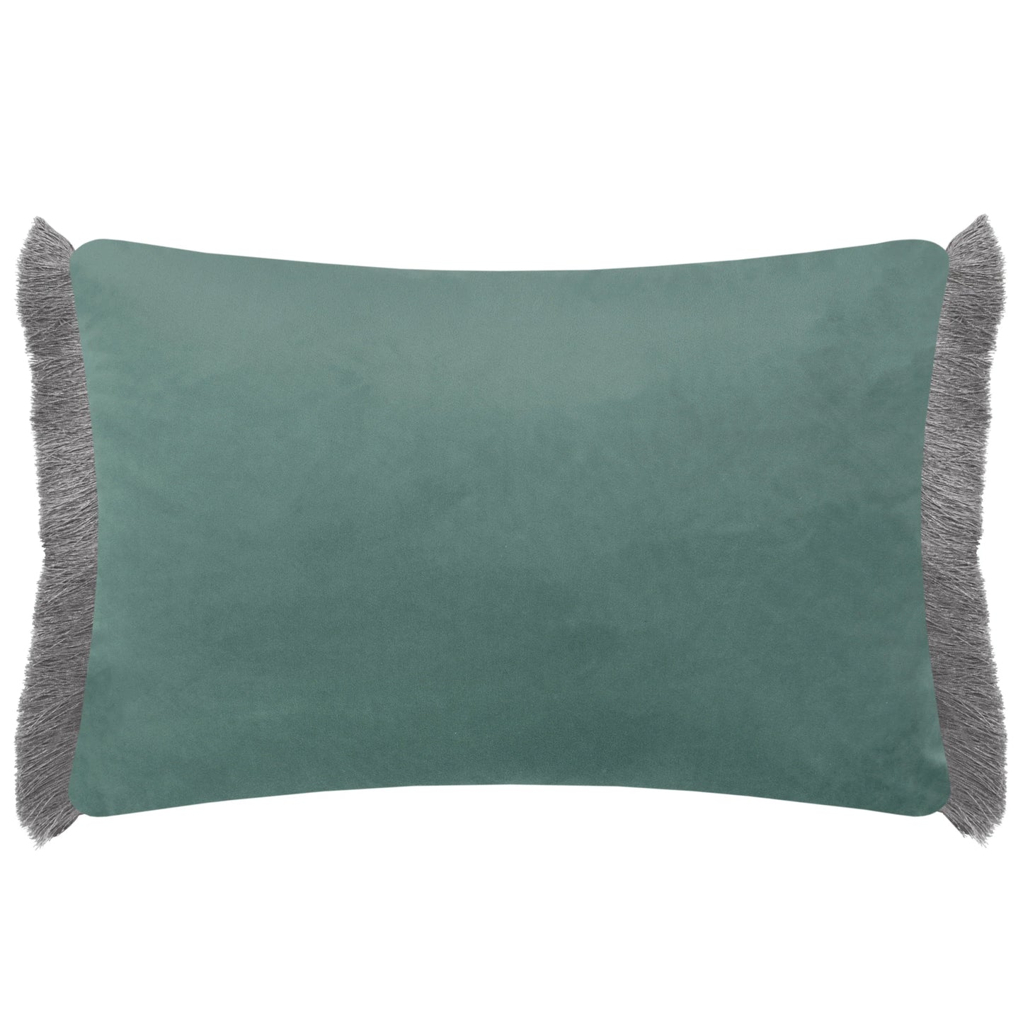 Mangrove Printed Velvet Cushion – Green
