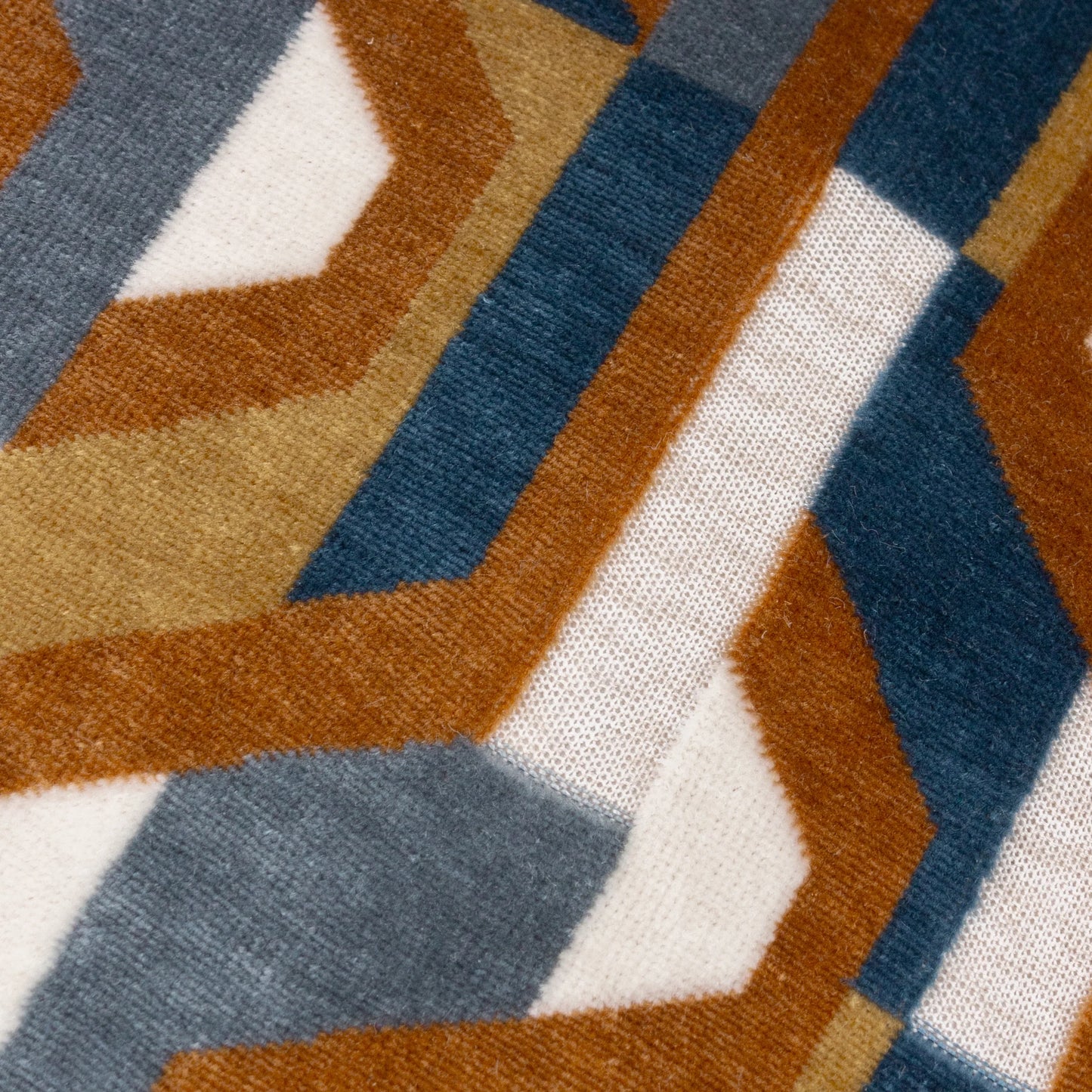 Ginger Metro Prism Velvet Cushion