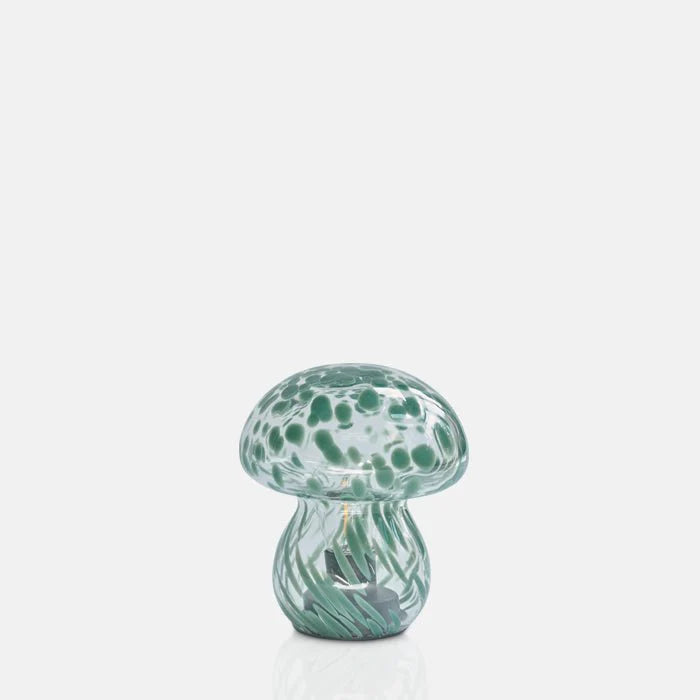 Abigail Ahern Mushroom Cordless Led Lamp - Forest Green