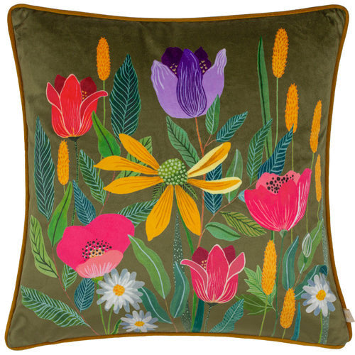 Olive House of Bloom Celandine Cushion