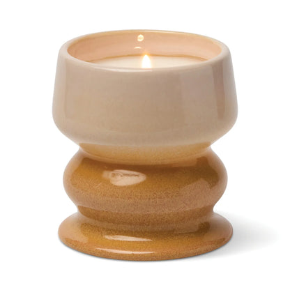 Melt Ombre Sand & Stone Ceramic Candle – Smoked Pistachio