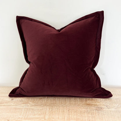 Plum Velvet Cushion