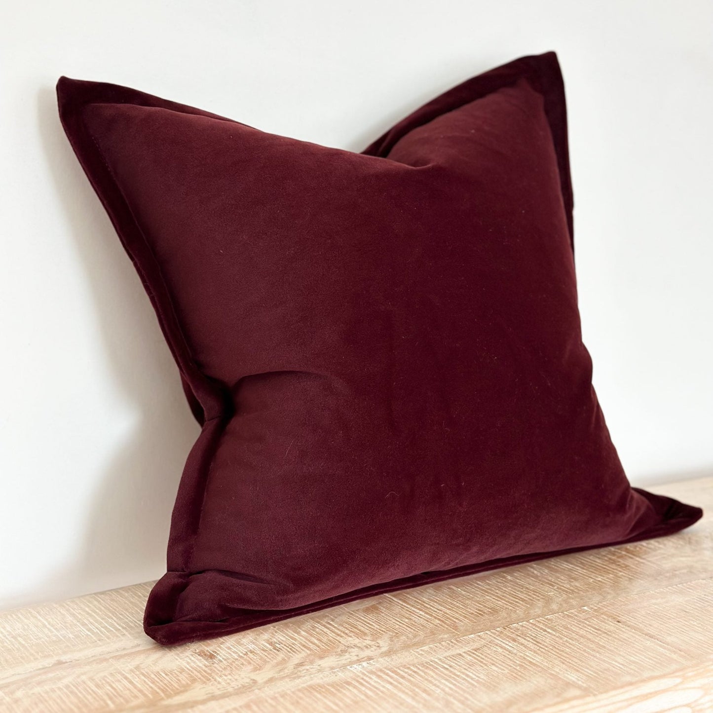 Plum Velvet Cushion