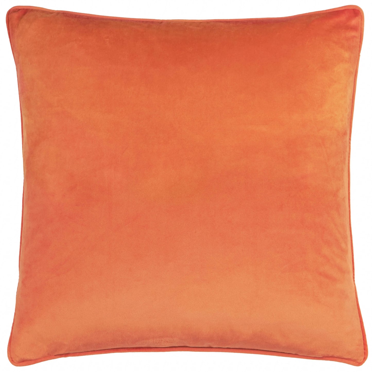 Pumpkin Spice Velvet Cushion - Orange