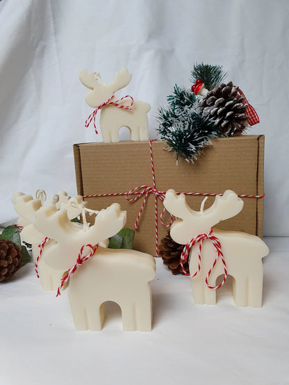 Christmas Reindeer Candle - Christmas Spice