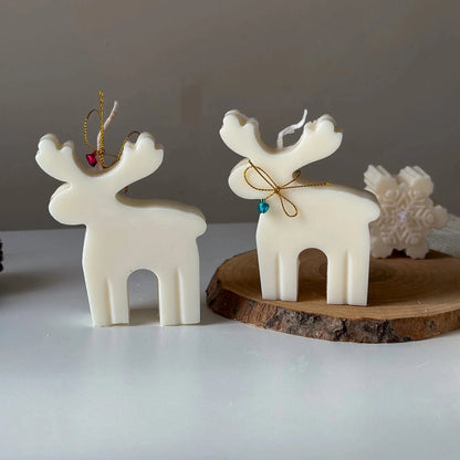 Christmas Reindeer Candle