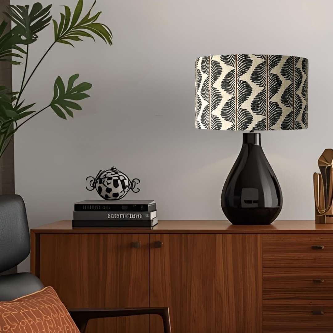 35cm Romo Aubin Chia Drum Lampshade