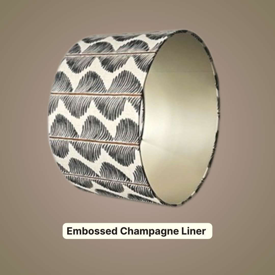35cm Romo Aubin Chia Drum Lampshade