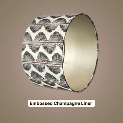 35cm Romo Aubin Chia Drum Lampshade