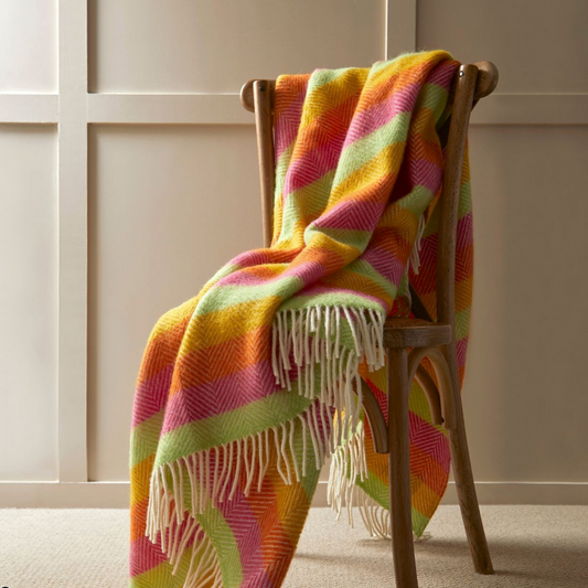 Tweedmill Stripe Refresh Throw