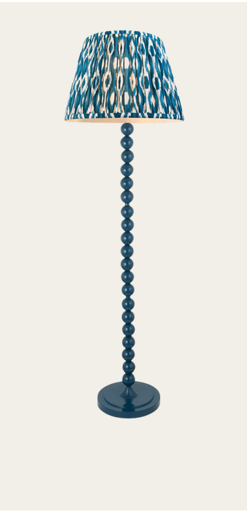 Bobble Lamp Base - Marlin Blue